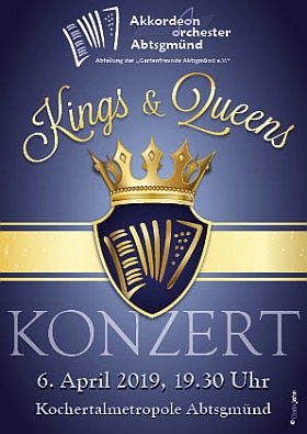 Konzertflyer Kings & Queens